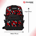 Traverse 3 zipper backpack