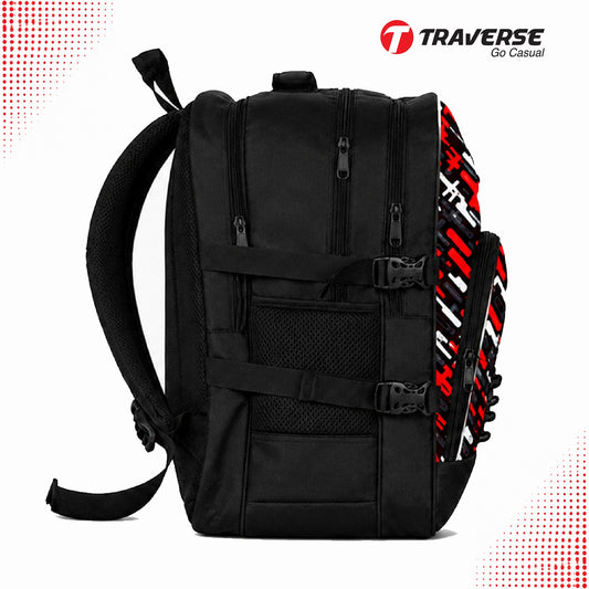 Traverse 3 zipper backpack