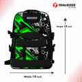 Traverse 3 zipper backpack
