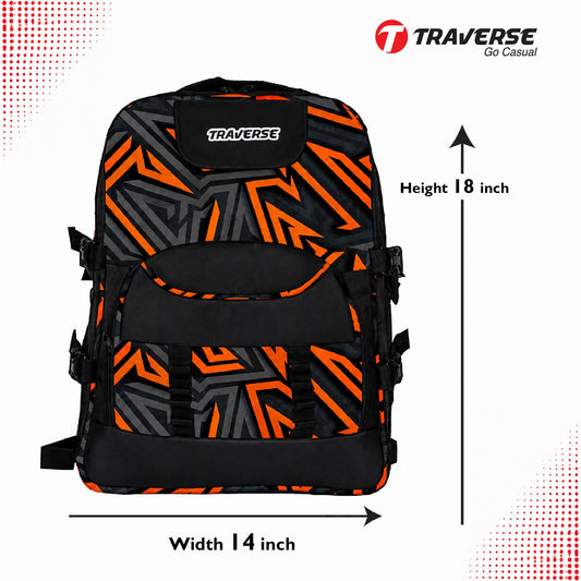 Traverse 3 zipper backpack