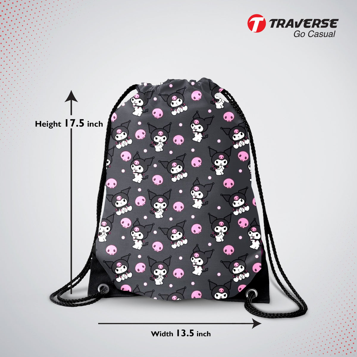 Traverse kuromi drawstring