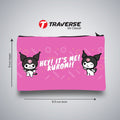 Traverse kuromi pencil pouch purple