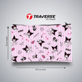 Traverse kuromi striped pencil pouch