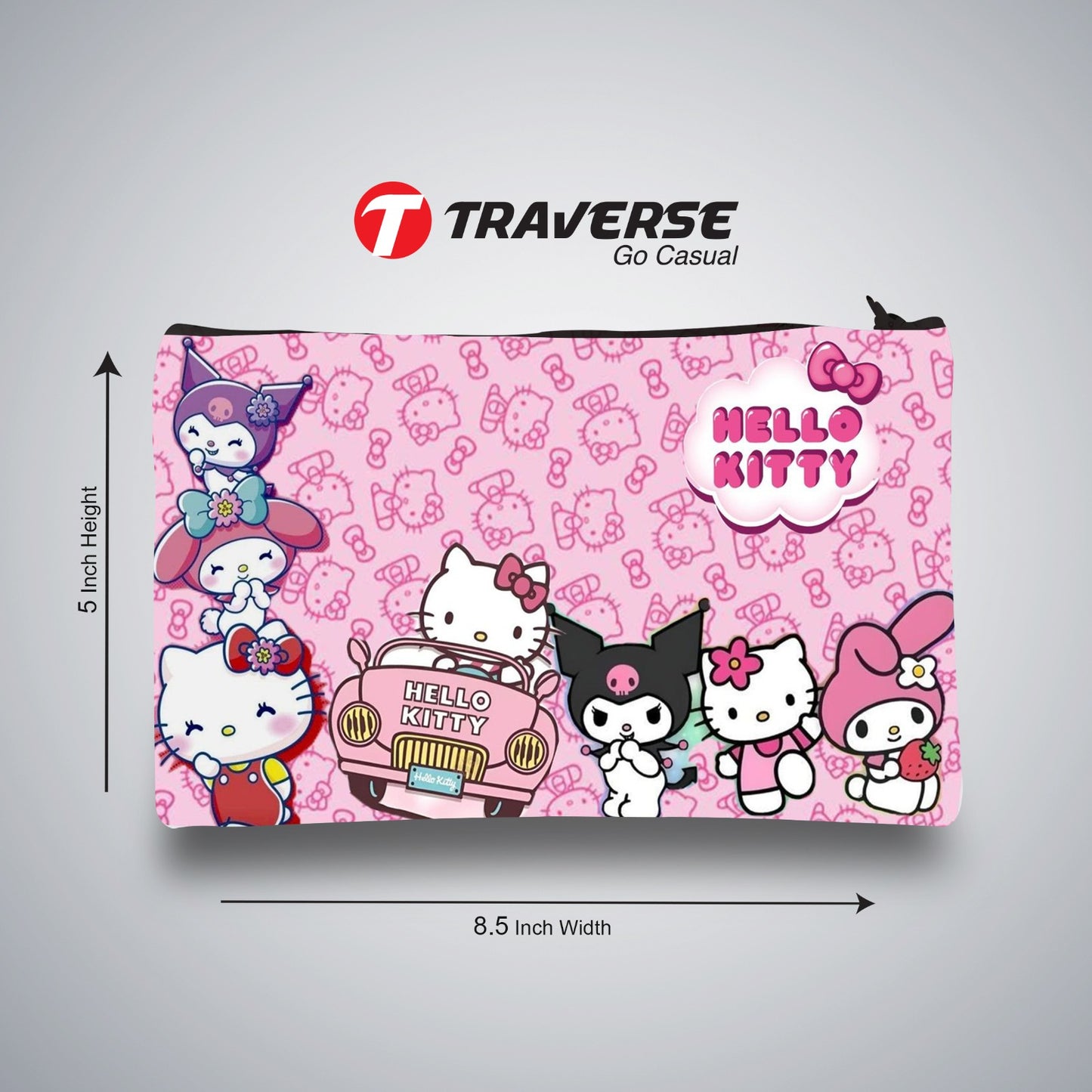 Traverse hello kitty and friends pencil pouch