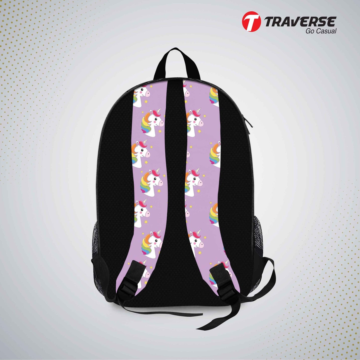 Kids Bag-Baby Unicorn , Backpack for Kindergarten (KG), Pre-school classes. Allover printed