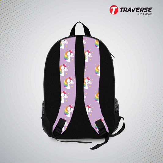 Kids Bag-Baby Unicorn , Backpack for Kindergarten (KG), Pre-school classes. Allover printed