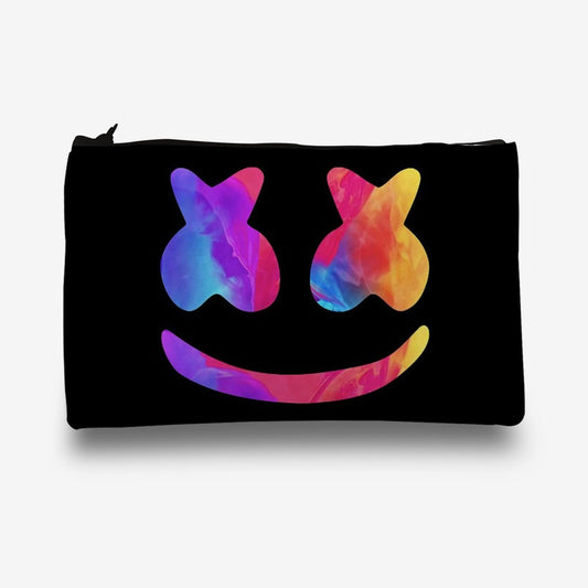 Traverse (Marshmello) Pencil pouch for Boys & Girls. Printed on Fabric.