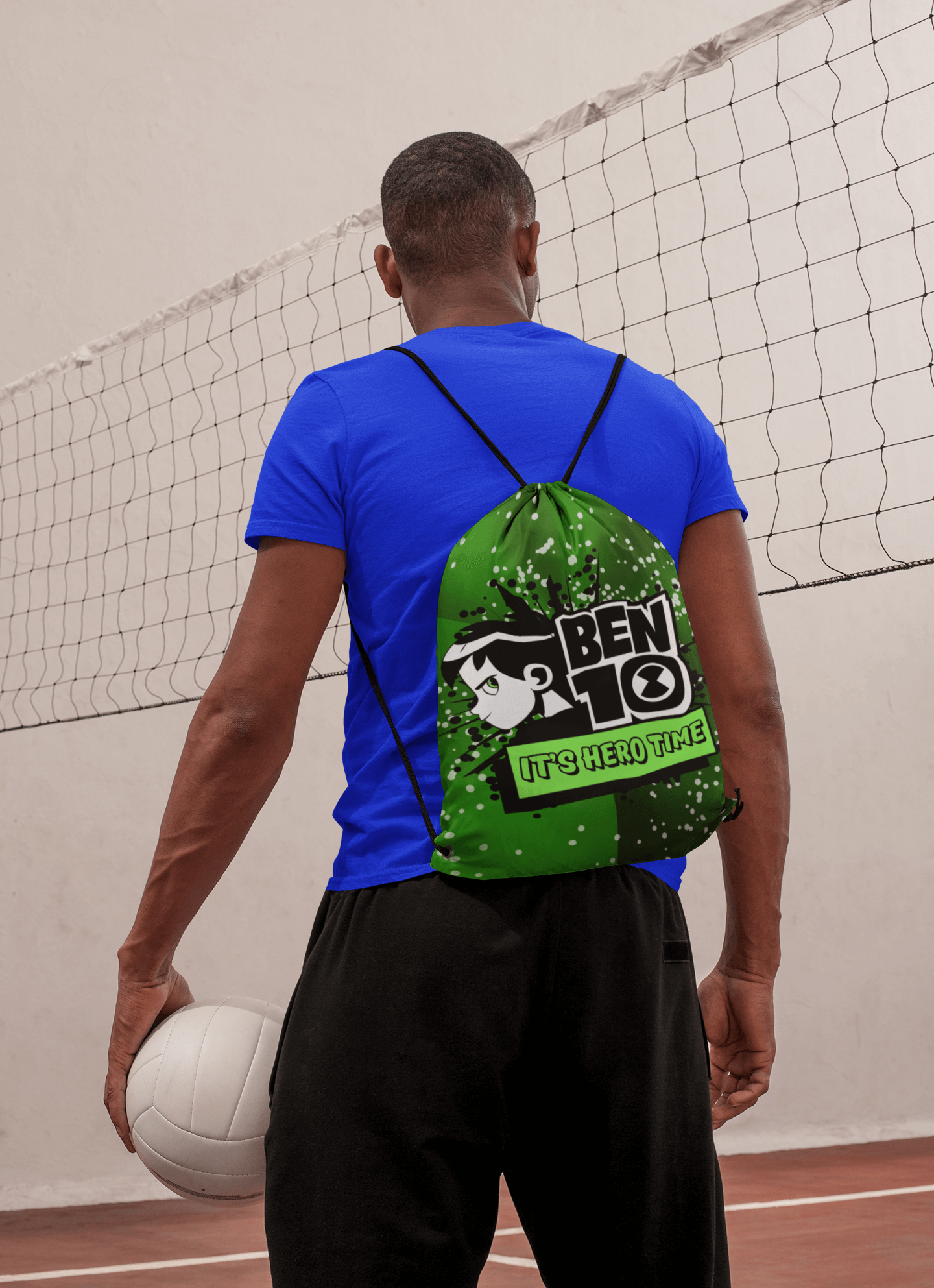 Ben 10 Digitally Printed Drawstring Bag