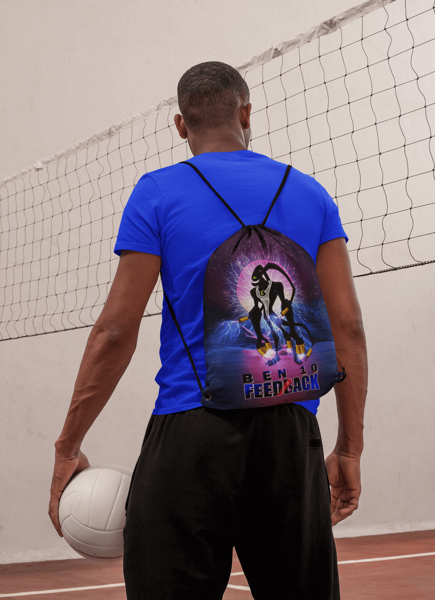 Ben 10 Digitally Printed Drawstring Bag