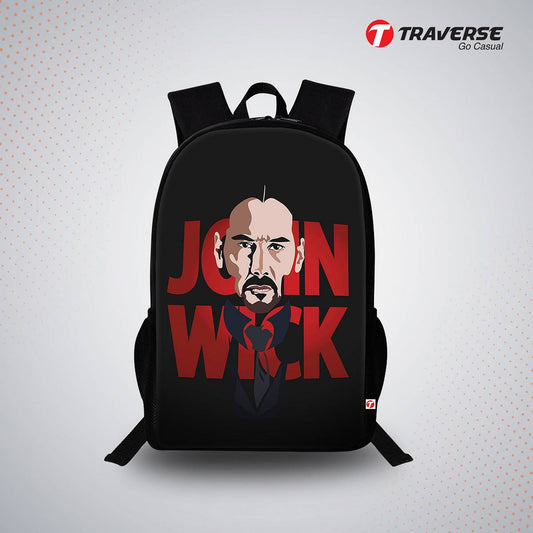 John Wick Digital Printed Bag (Digitally printed on Cloth)