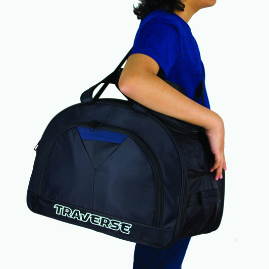Traverse Duffle bag most suitable for Travelling. With large capacity to carry loads.