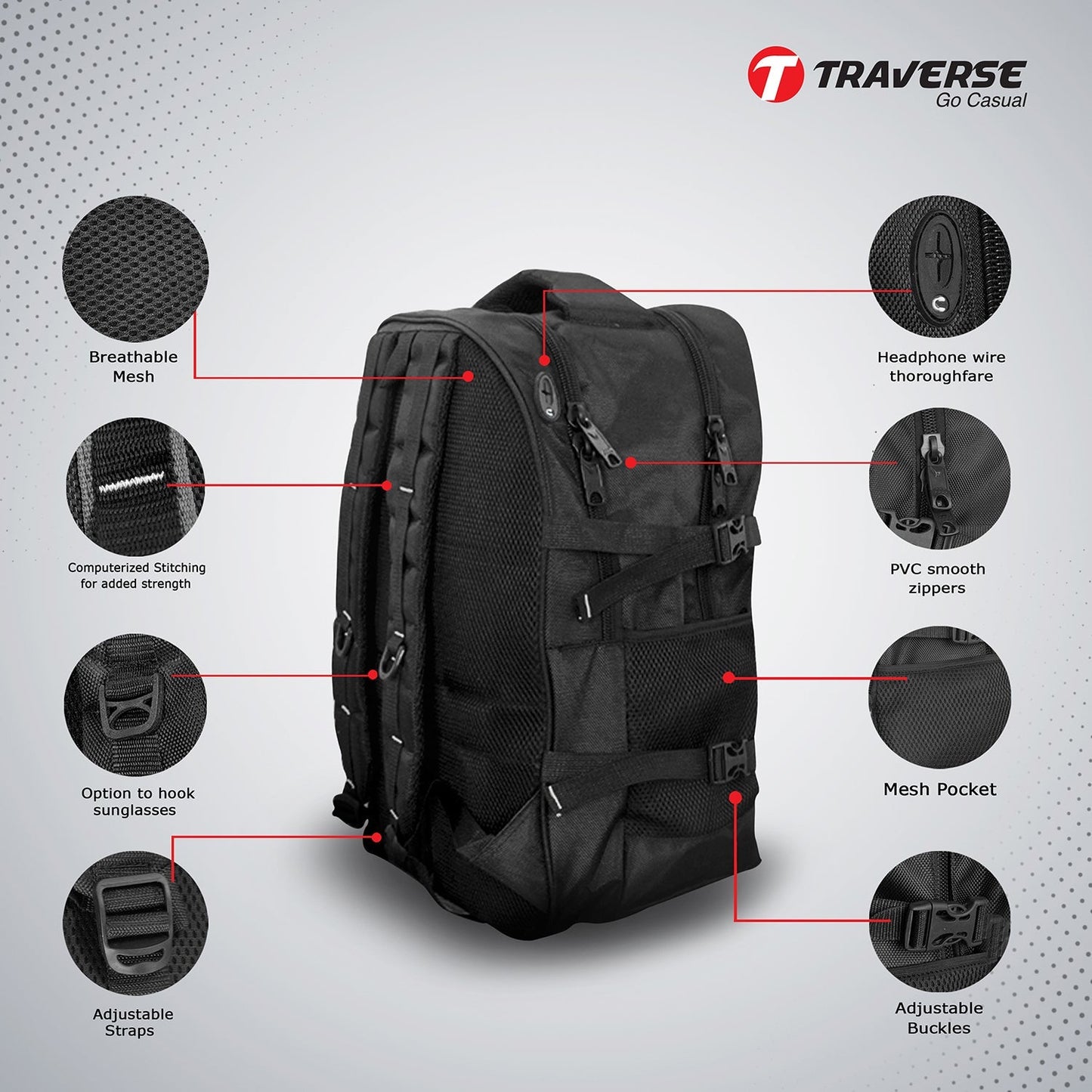 Messi FCB School, College & Travelling Bag (Boys & girls)