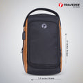 Men’s Multifunction USB Shoulder Bag Travel Crossbody Messenger Bags Chest Bags Messenger Pack