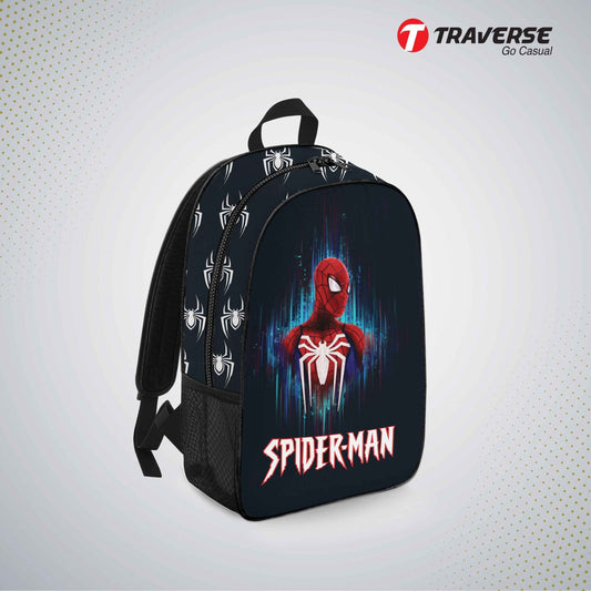 Kids Bag- Spiderman , Backpack for Kindergarten (KG), Pre-school classes. Allover printed