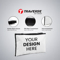 Customized Dual compartment BTS pencil pouch. Printed on Fabric with both sides covered