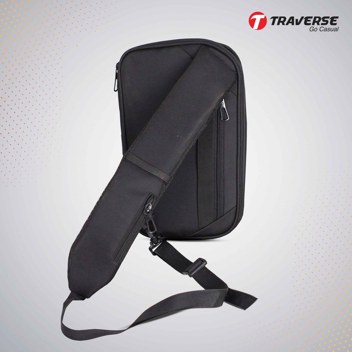 D Shape Cross Body Bag for Boys & Men. Another quality product by TRAVERSE